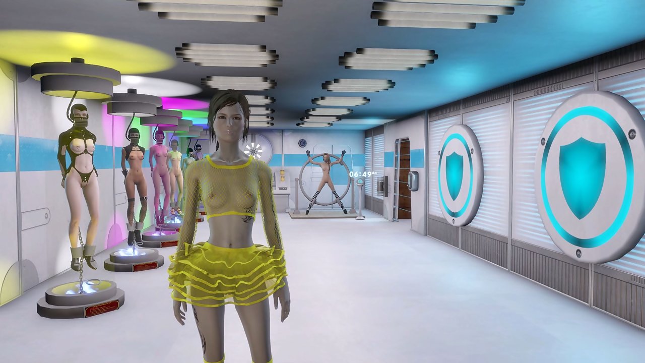 Fallout 4 Slave Fashion Runway Show In Lingerie