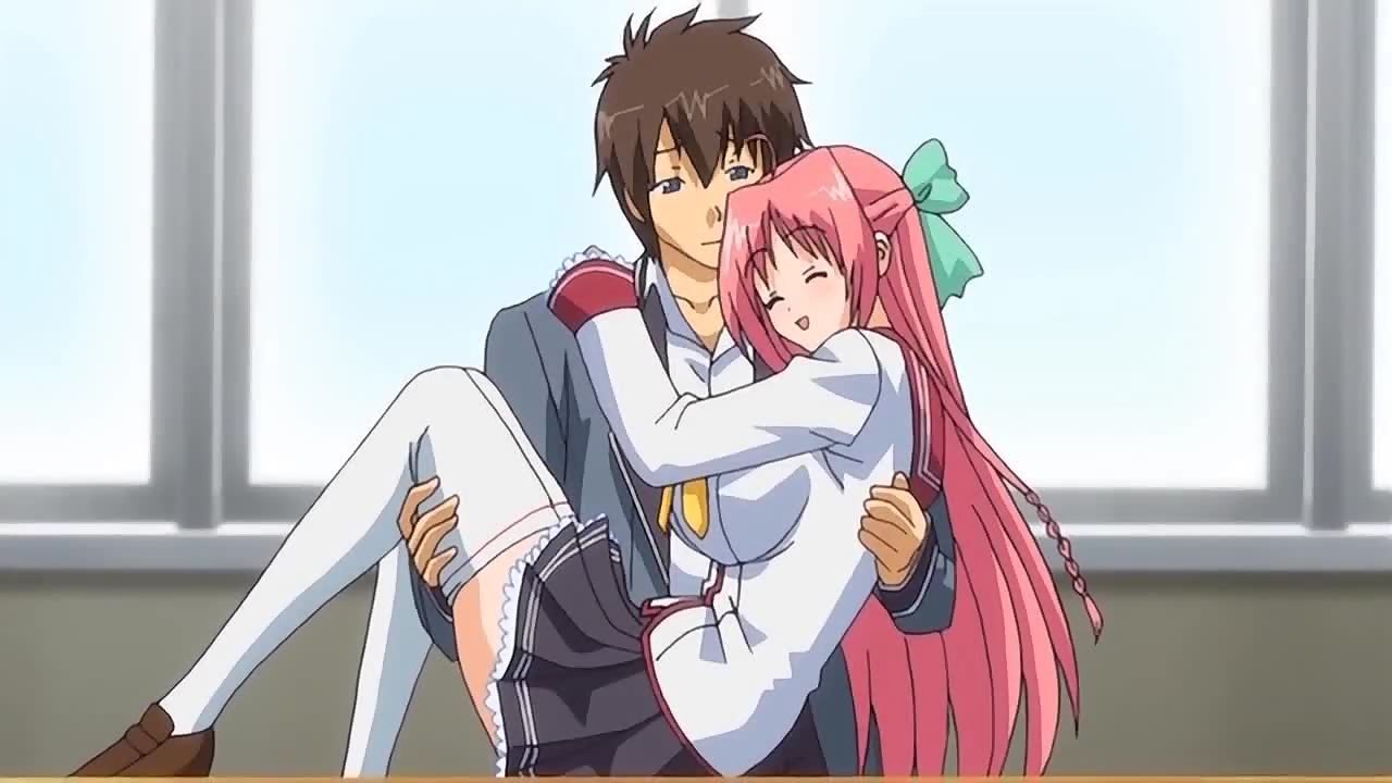 Oppai Heart 1 – Busty Anime Schoolgirl Gets Creampied By Younger Brother