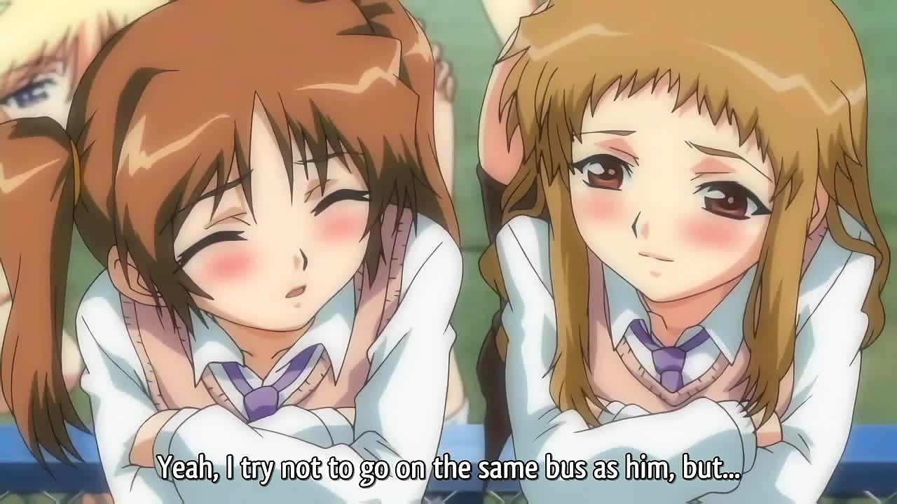 Pollinic Girls Attack! 2 – Crazy Hentai Lesbian Orgy On School Bus