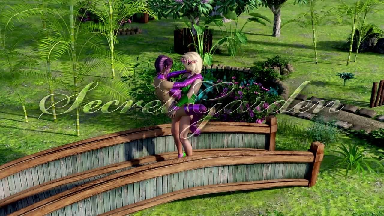 Big Tits Babe Fucked By A Blonde Futa Outdoors In A 3D Animation