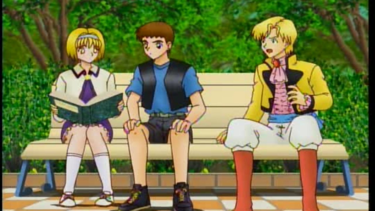 Hot Cartoon Babe Gets Her Pussy Licked While Two People Spy On Them