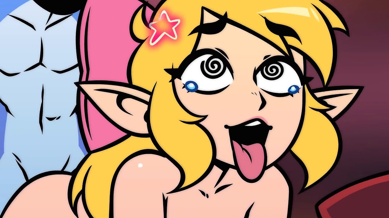 Gay Cartoon – Femboy Link Spreads Out His Bussy For The Sharks To Save His Girl Zelda
