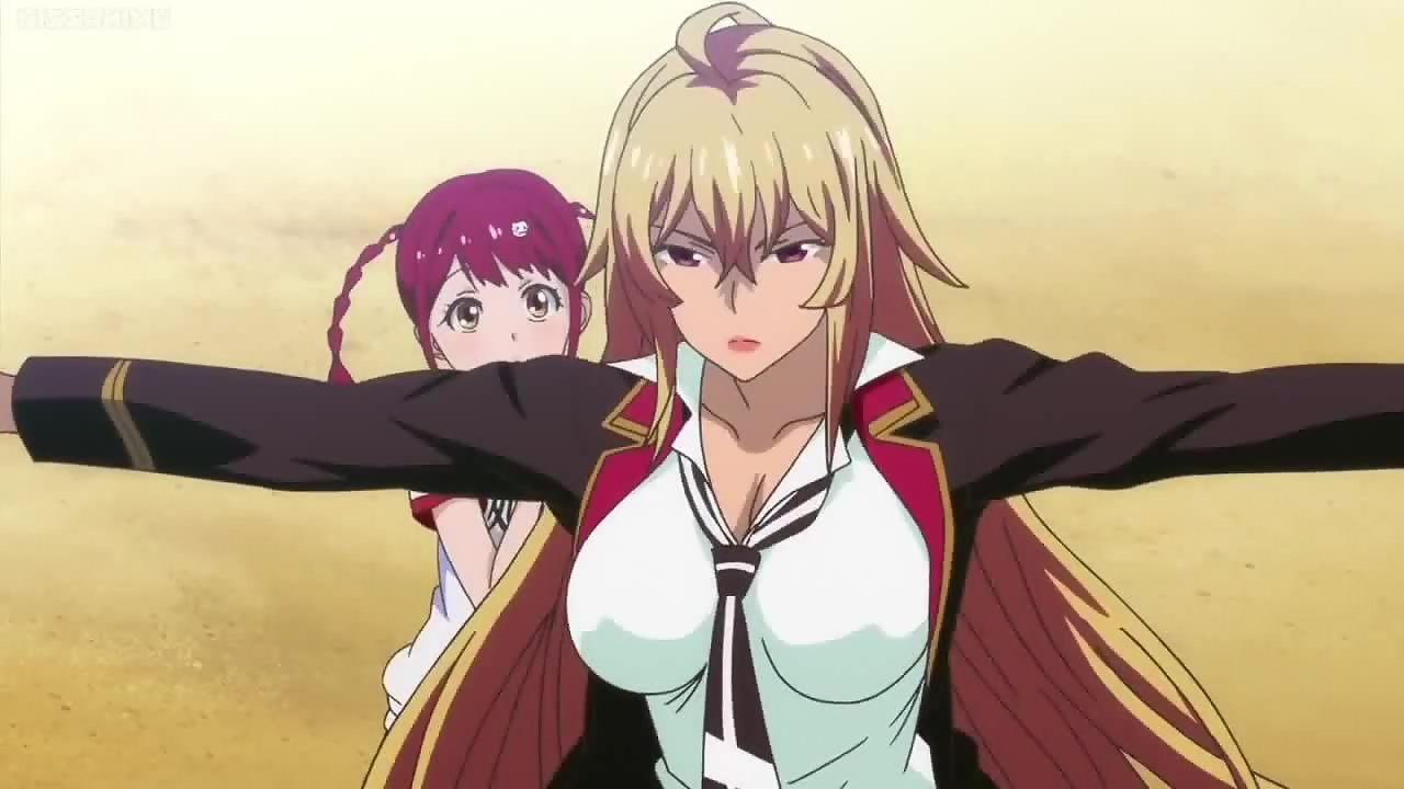 Hot Anime Babes Fight On The Beach Until Their Bikinis Get Ripped Off