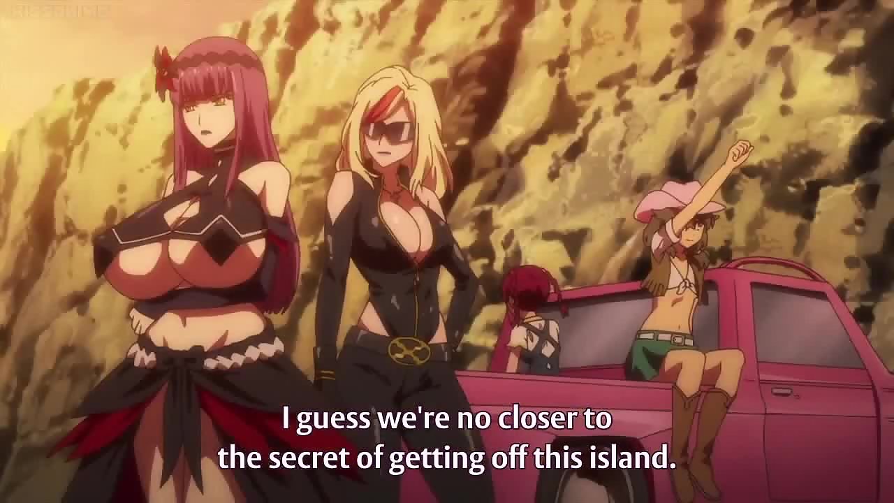 Hot Lesbian Babes Turn In To Big Guns And Battle Busty Anime Sluts