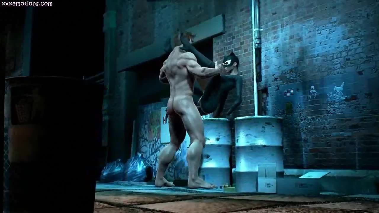 Catwoman And Wolverine Meet Up In A Dark Alley To Fuck