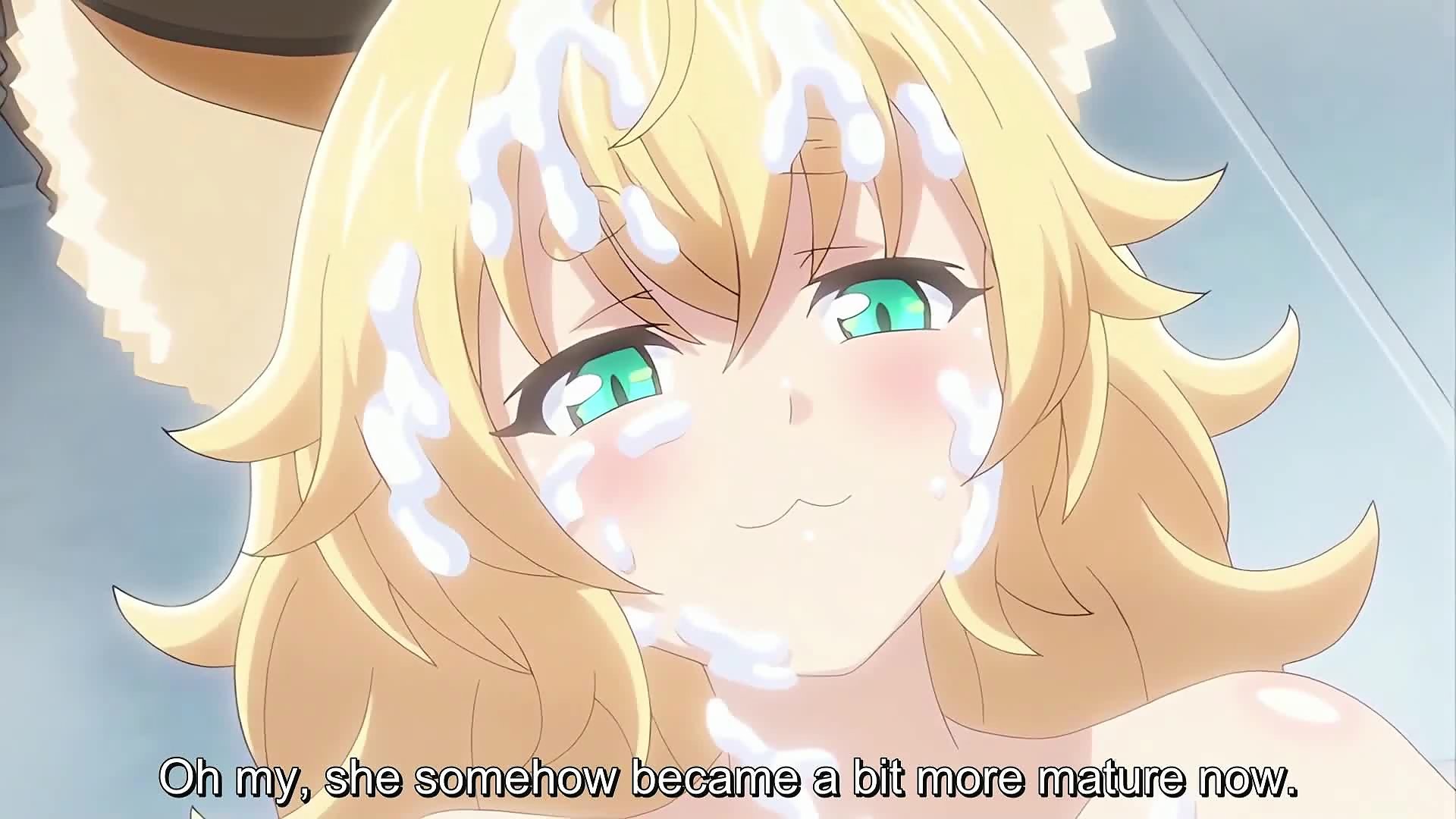 Fox Girl'S Naughty Resort 1 - Virgin Fox Girl Rides On Hentai Old Man'S Dick