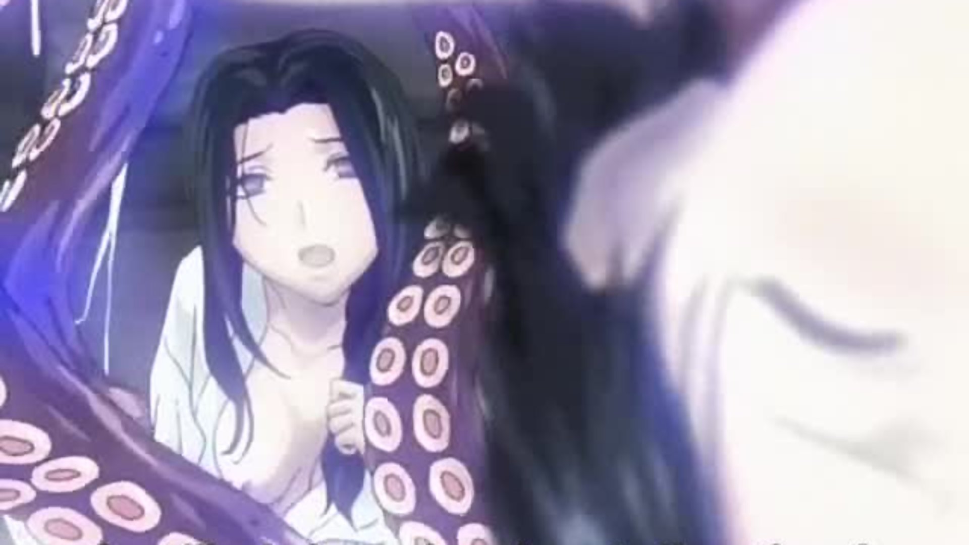 Onmyouji: Bewitching Emaki 2 - Lesbian Sprouts Tentacles And Bangs Her Lover