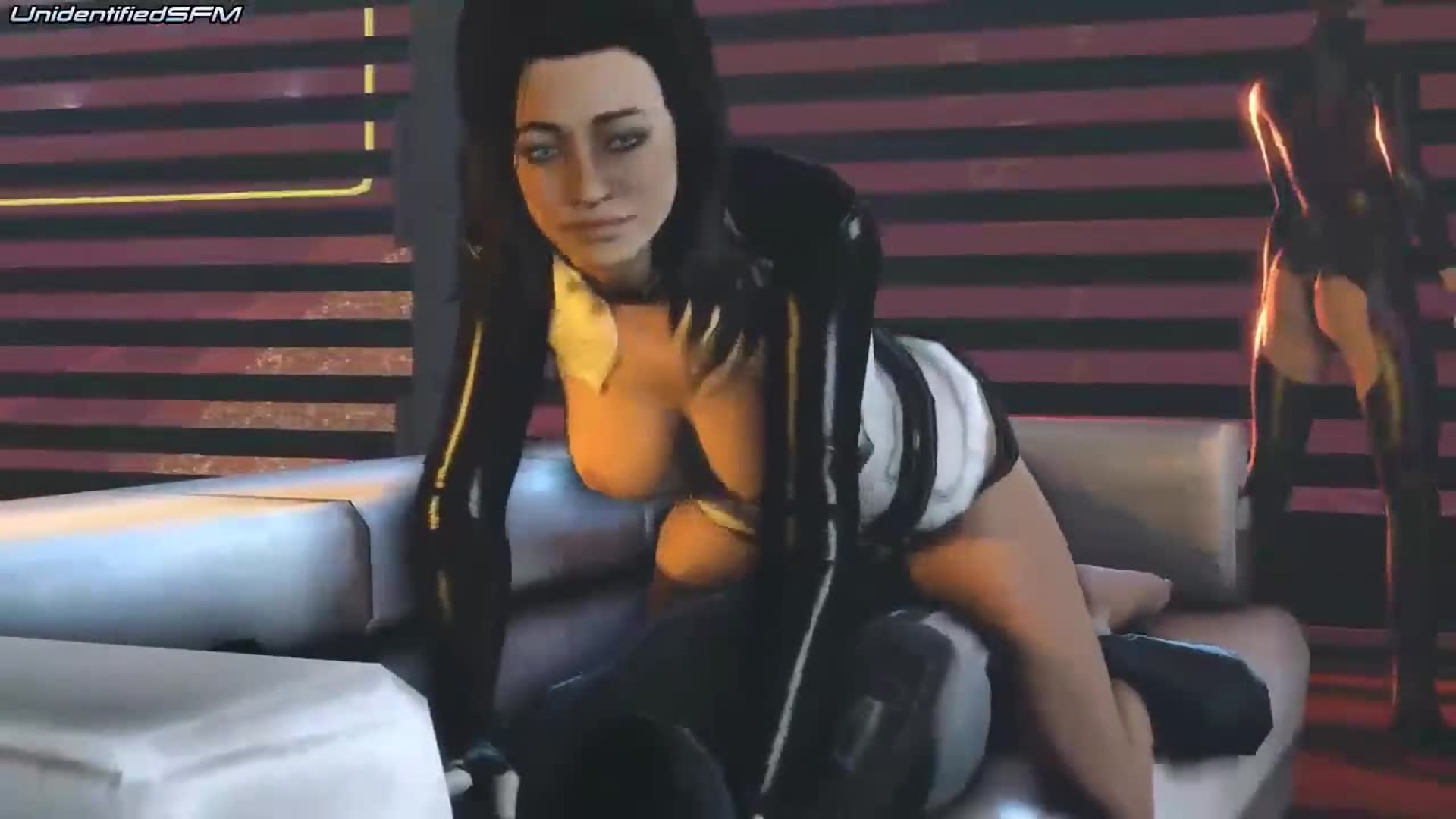 The Citadel After Party - Mass Effect Girls In Sex Party Orgy