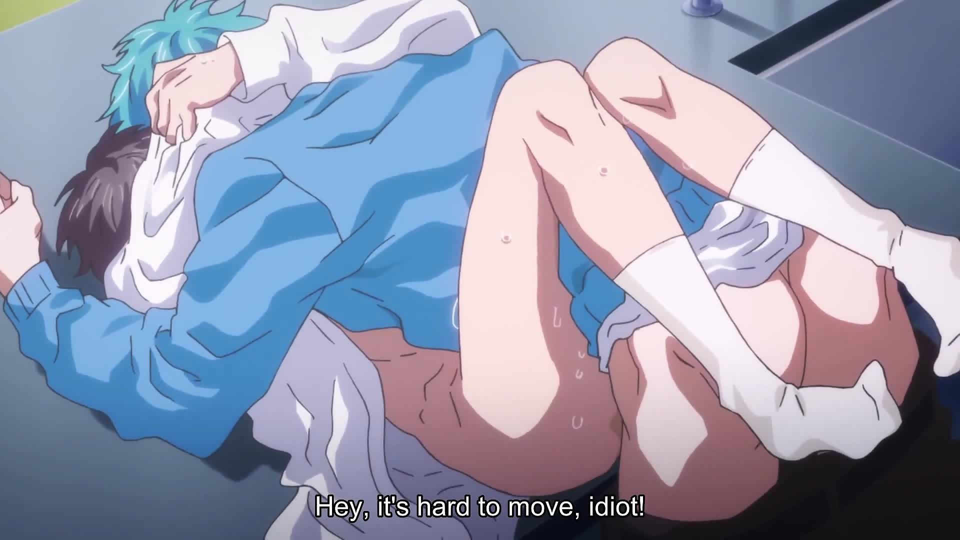 Yarichin Bitch Club 1 - Yaoi Students Have Gay Threesome At School