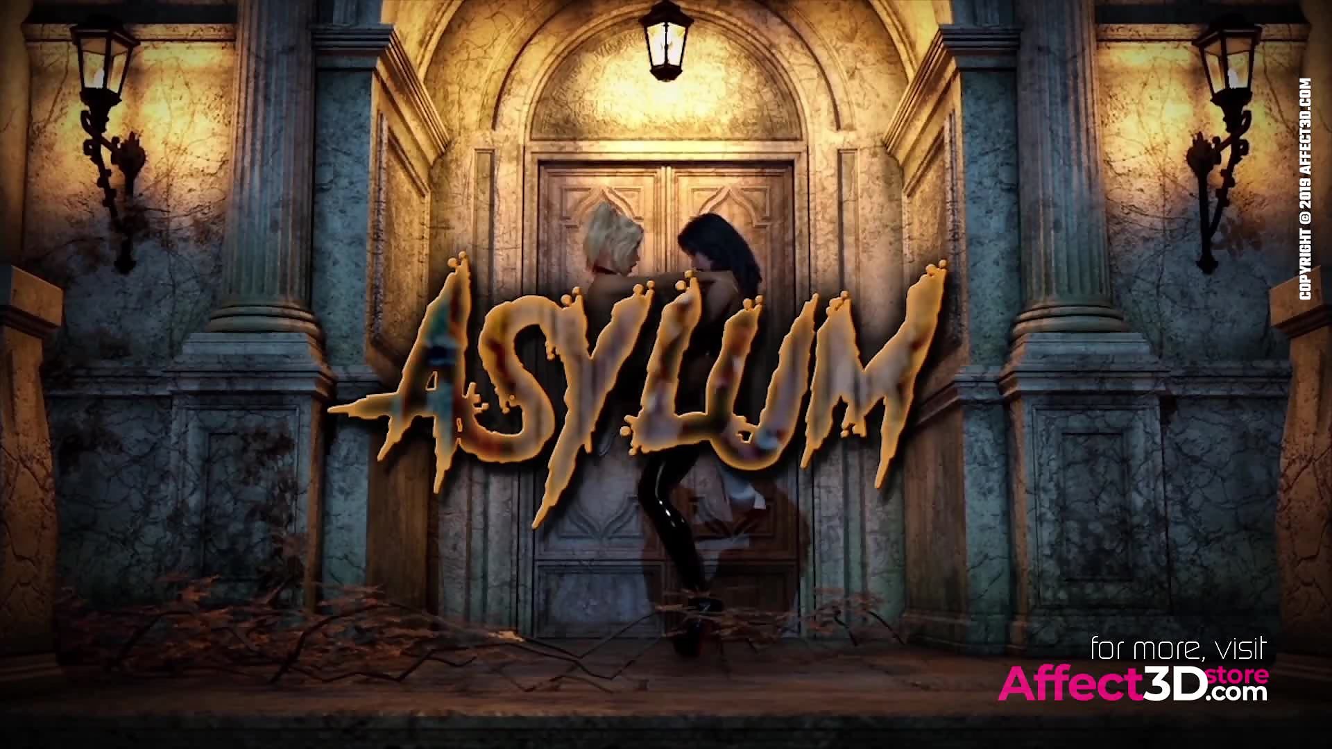 Asylum Preview - Busty Blonde Fucked By Domineering Dickgirl