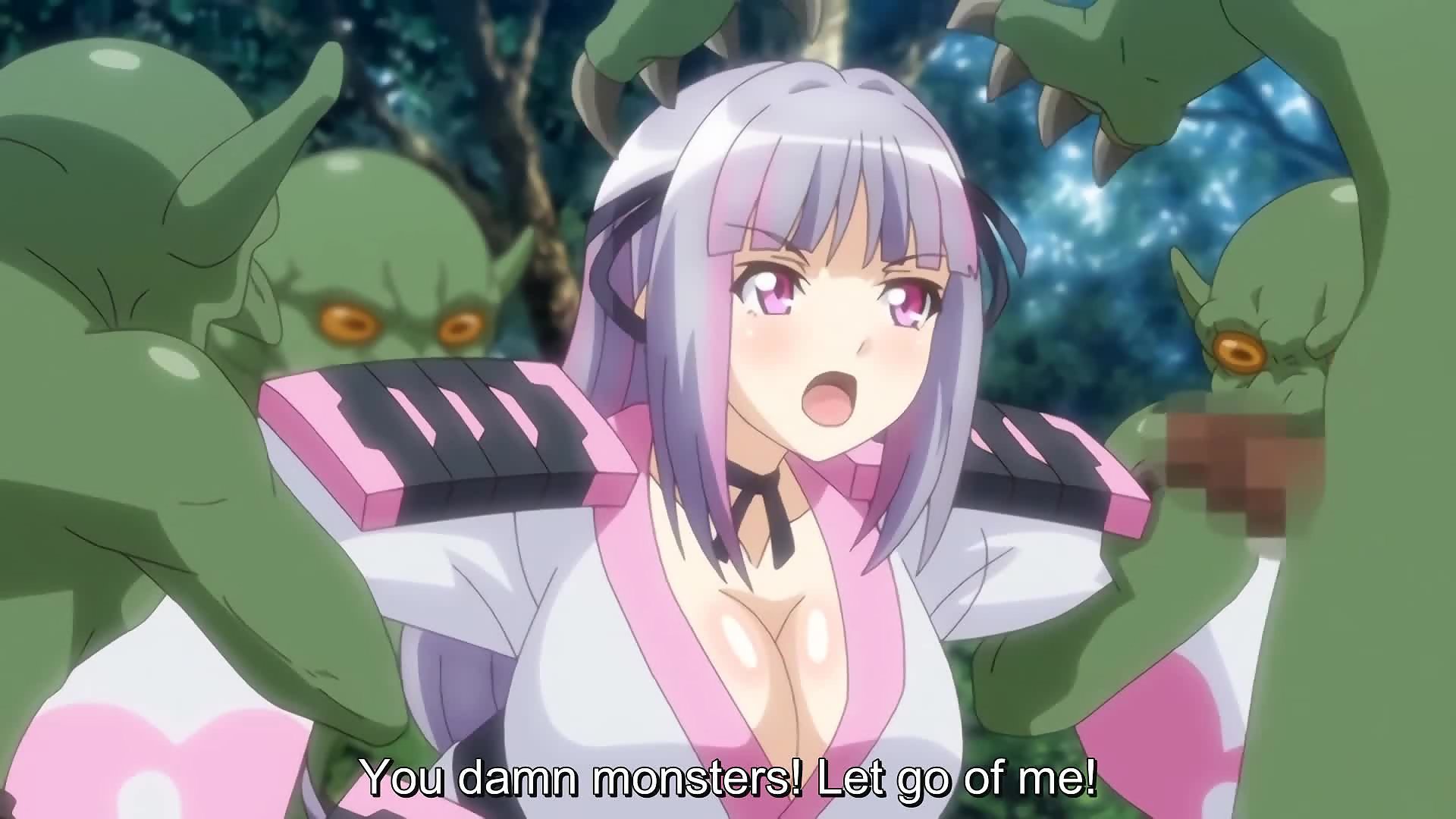 Goblin Den 4 - Female Samurai Is Captured By Goblins To Be Breeding Slave